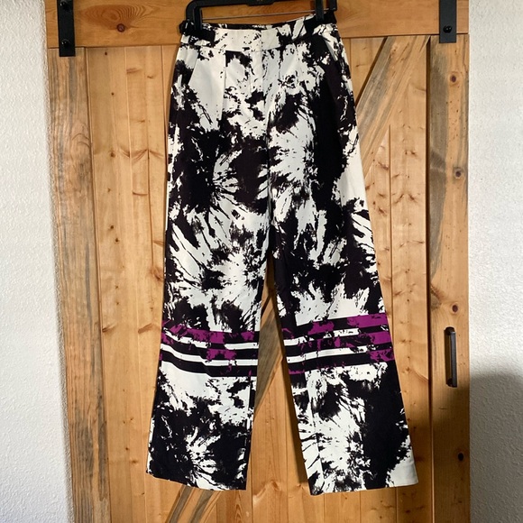 Alexander Wang Pants - Alexander Wang 2015 Resort Wide Leg Black and White Pants